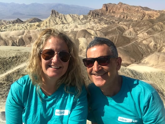 Kristen and Dave check out Death Valley.